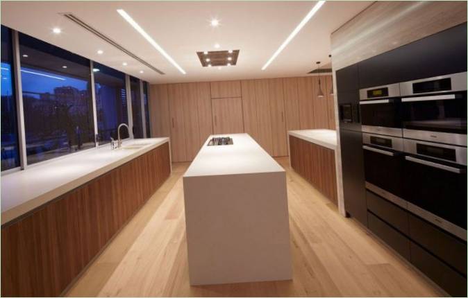 Aménagement intérieur de la résidence privée Parker