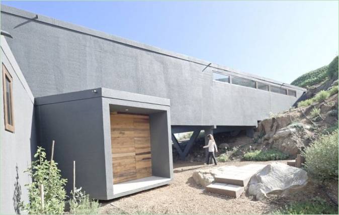 L'extension originale de la maison de plage par LAND Arquitectos
