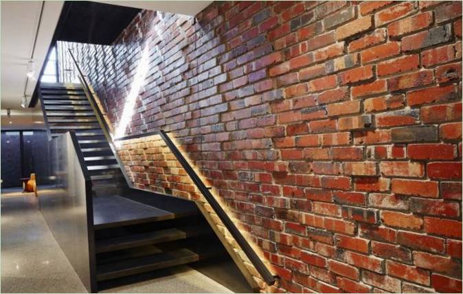 Escaliers à l'intérieur