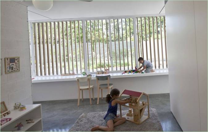 Plan d'étage d'une maison pour un architecte