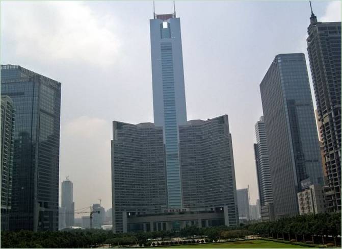 Le gratte-ciel CITIC en Chine