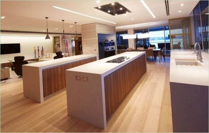 Aménagement intérieur d'une maison privée Résidence Parker