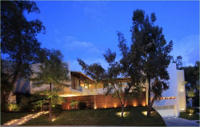 Maison élégante Casa Siete, Mexique
