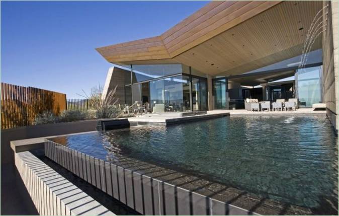 Piscine de la maison Desert Wing