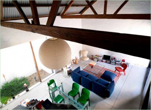 Design de l'hôtel The Shed en Galles du Sud, Australie