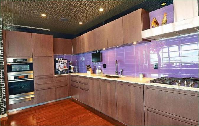 Intérieur de cuisine moderne