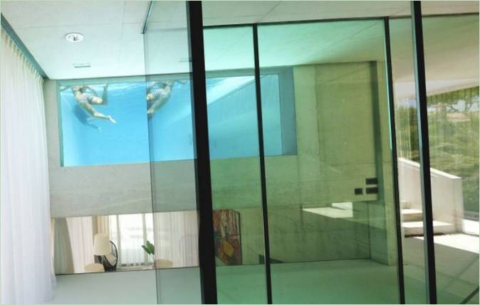 Aménagement intérieur original de l'hôtel particulier de WIEL ARETS ARCHITECTS