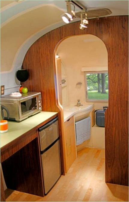Aménagement intérieur des caravanes
