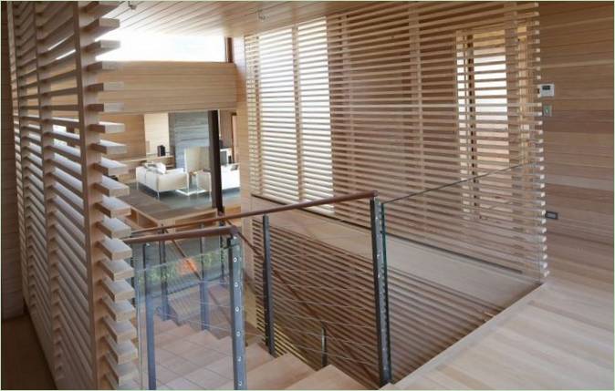 Décoration intérieure d'une maison de campagne américaine