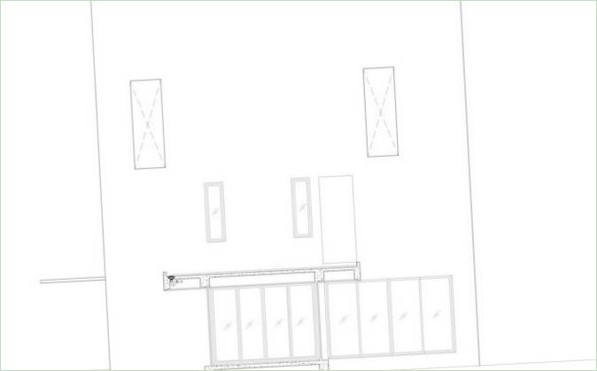 Schéma de la maison d'angle Baan Moom