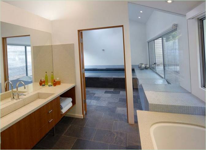 Salle de bains d'une résidence