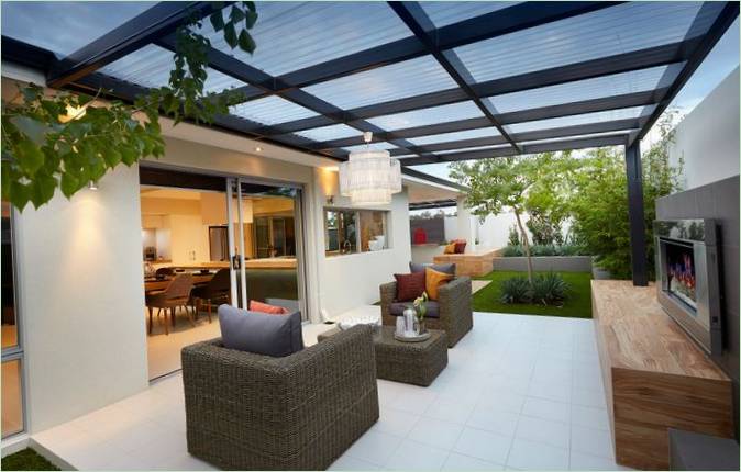 Une belle pergola pour le jardin : option de décoration - photo 1 Une belle pergola pour le jardin : variante de décoration - photo 1