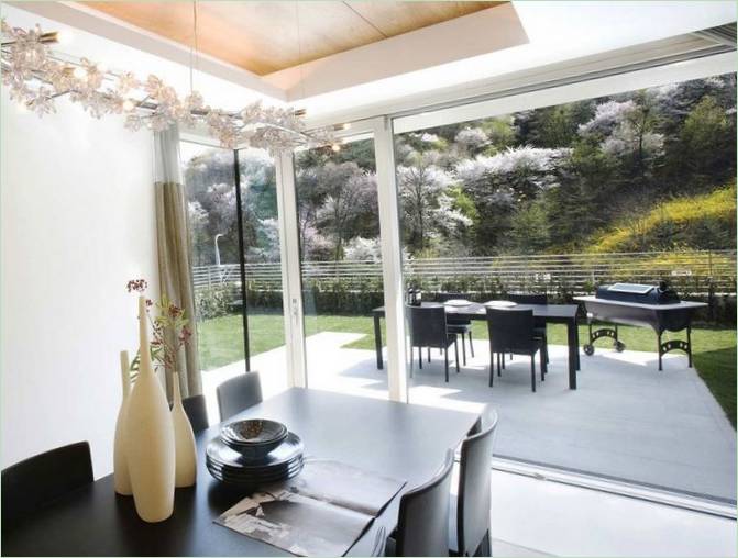Aménagement intérieur du chalet de Seongbuk Gate Hills