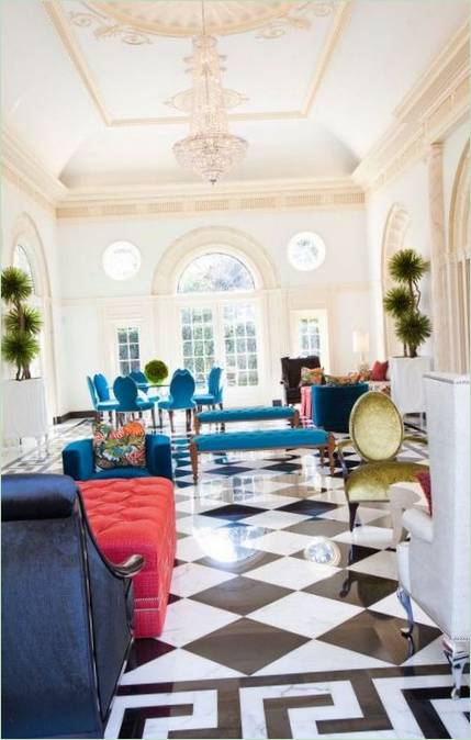 Intérieur du salon