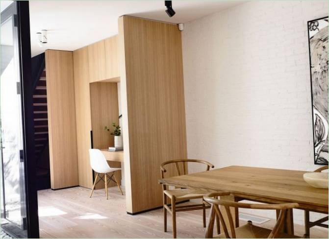 Salle à manger du manoir de Fairbairn Road, Australie