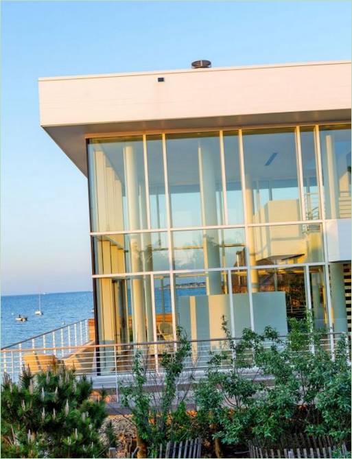 Une maison au bord de la mer à New York