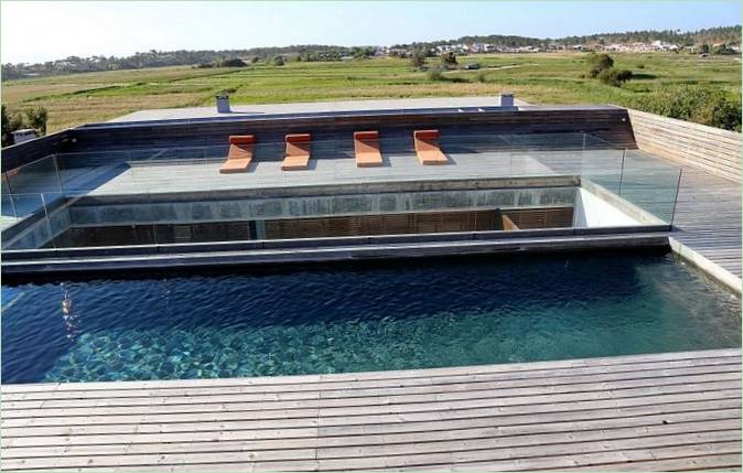 Piscine extérieure de la Villa Casa do Pego
