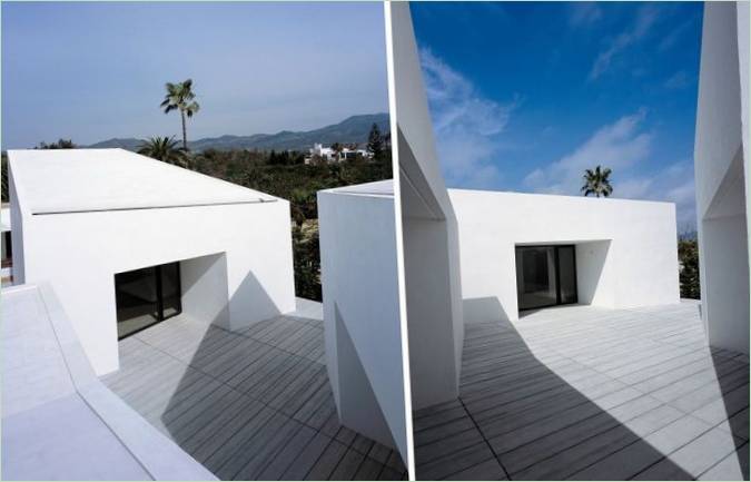 Une maison-atelier inspirée de Picasso par OAB Architects
