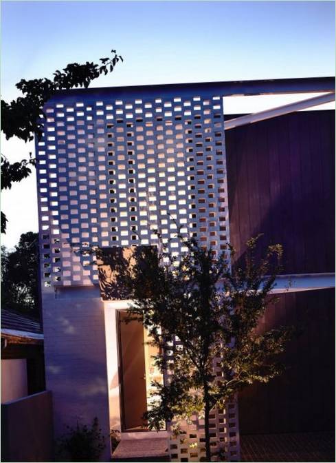 Conception du manoir de Fairbairn Road en Australie