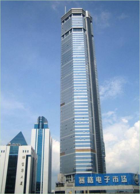 Le gratte-ciel SEG Plaza en Chine