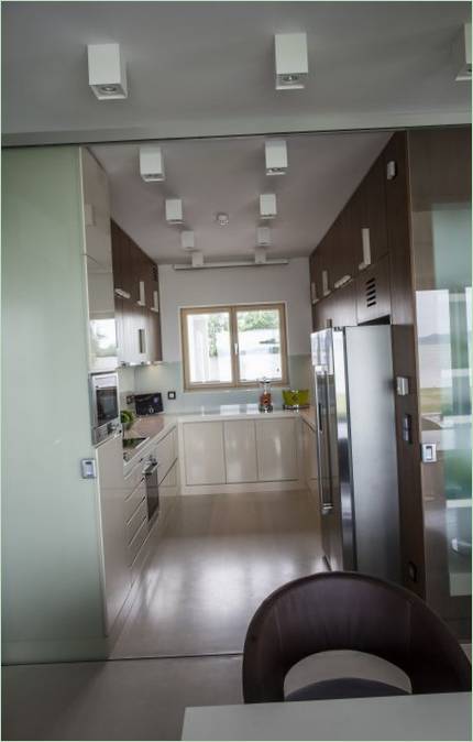 Cuisine au bord du lacCottage en duplex en Hongrie