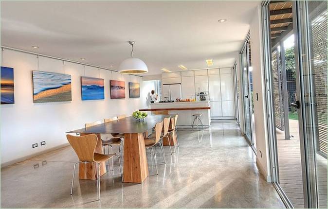 Mobilier naturel à l'intérieur de Casa Incubo