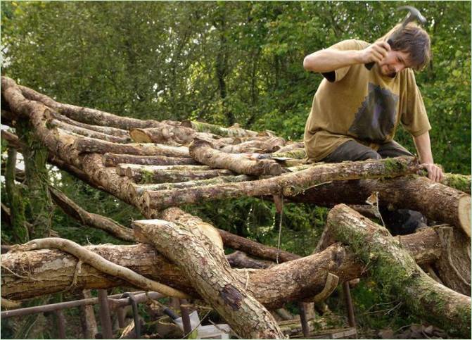 Construire une maison de hobbit