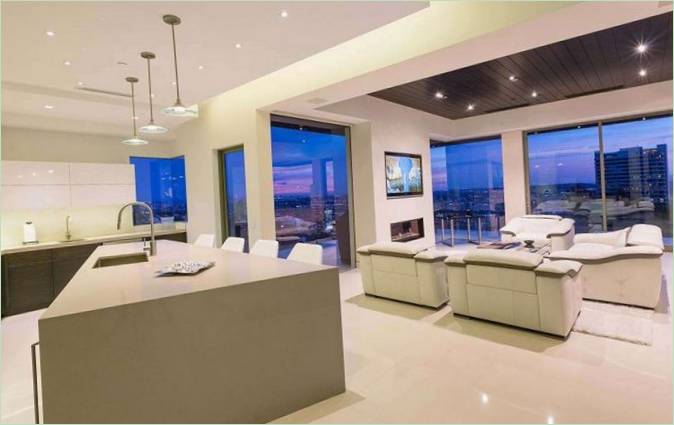 Magnifique conception moderne pour une résidence privée