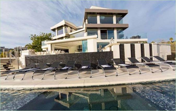 Magnifique conception moderne d'une résidence privée