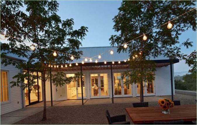 Intérieur d'une résidence de plain-pied en Californie