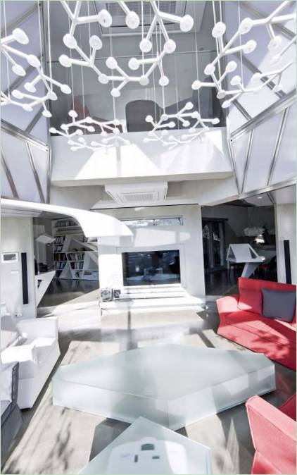 Décoration intérieure du salon de Hwa Hun