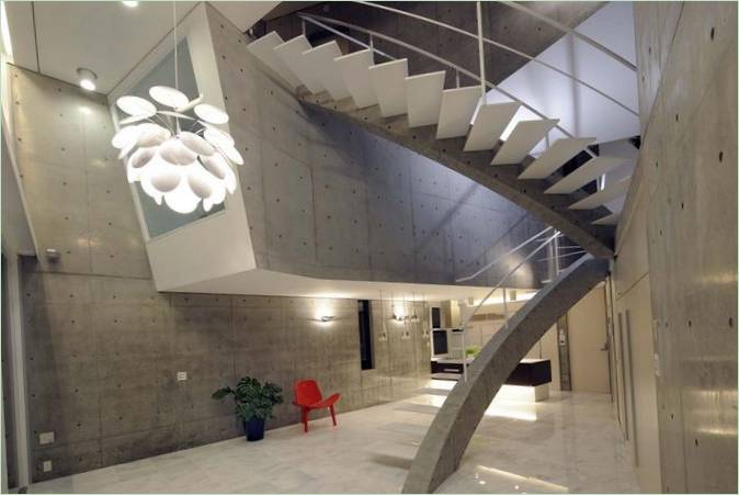 Design intérieur de la maison T