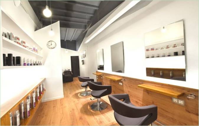 Intérieur du studio d'image espagnol Il Salone à Barcelone