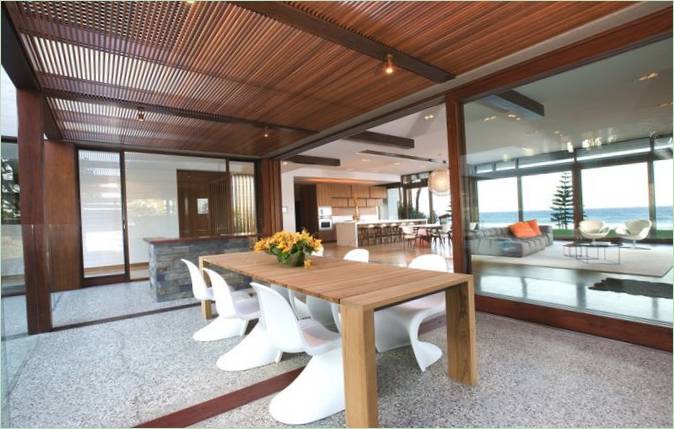 Salle à manger extérieure