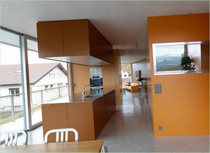 Cuisine de la maison de campagne du Magliocco en Suisse