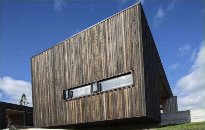 Intérieur d'une maison de plain-pied en Nouvelle-Zélande