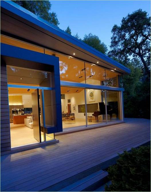 Maison en bois élégante