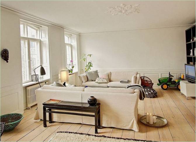 Aménagement intérieur de style scandinave