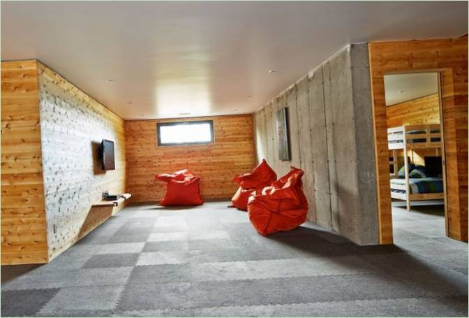 Aménagement intérieur d'une maison Malbaie VIII-La Grange au Canada