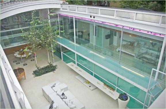 Incroyable maison du Viilage de Hampstead par Penxton Locher, Londres, UK
