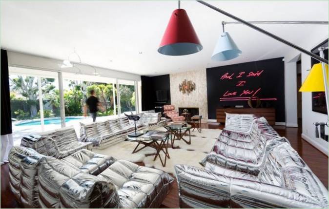 Aménagement intérieur d'un cottage californien