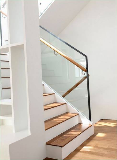 Escalier dans une maison individuelle