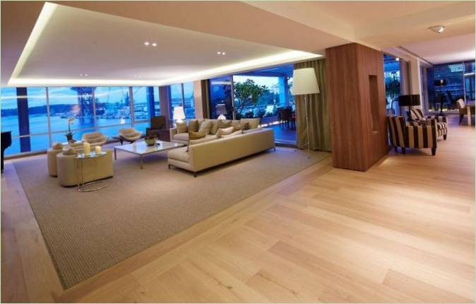 Aménagement intérieur d'une maison privée Résidence Parker