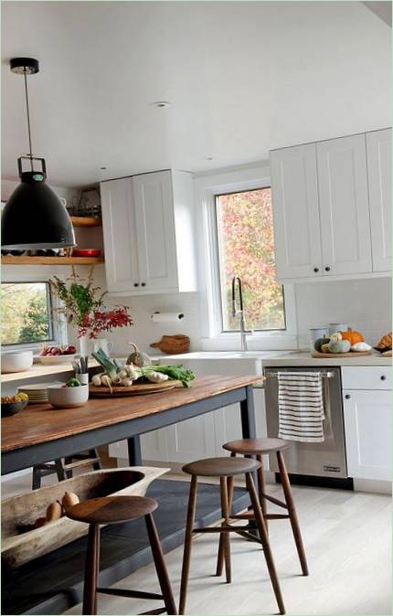 Aménagement intérieur de la cuisine