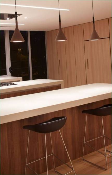 Aménagement intérieur d'une maison individuelle de la résidence Parker