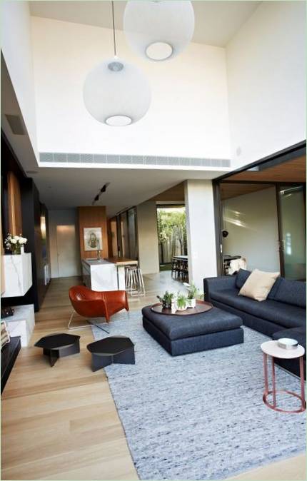 Mobilier design dans le salon