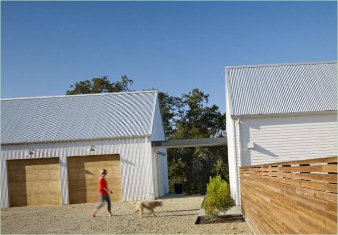 Intérieur d'une résidence de plain-pied en Californie