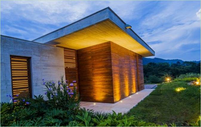 Casa 7La conception d'une maison de campagne en Colombie
