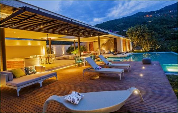 Casa 7A Colombia maison de campagne piscine terrasse