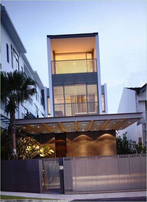Intérieur de JIn Angin Laut par Hyla Architects, Singapour